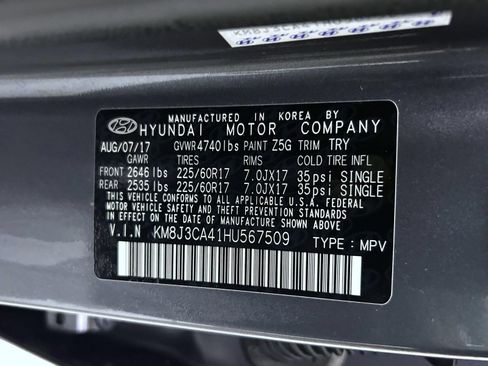 Used 2017 Hyundai Tucson SE w/ SE Popular Package 02 AWD/4WD image 25