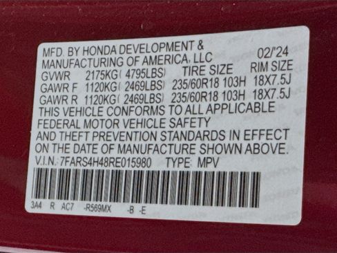 Certified 2024 Honda CR-V EX image 31