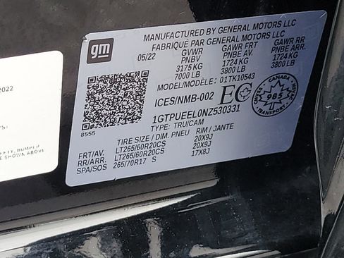 Used 2022 GMC Sierra 1500 AT4 w/ AT4 Premium Package AWD/4WD image 19