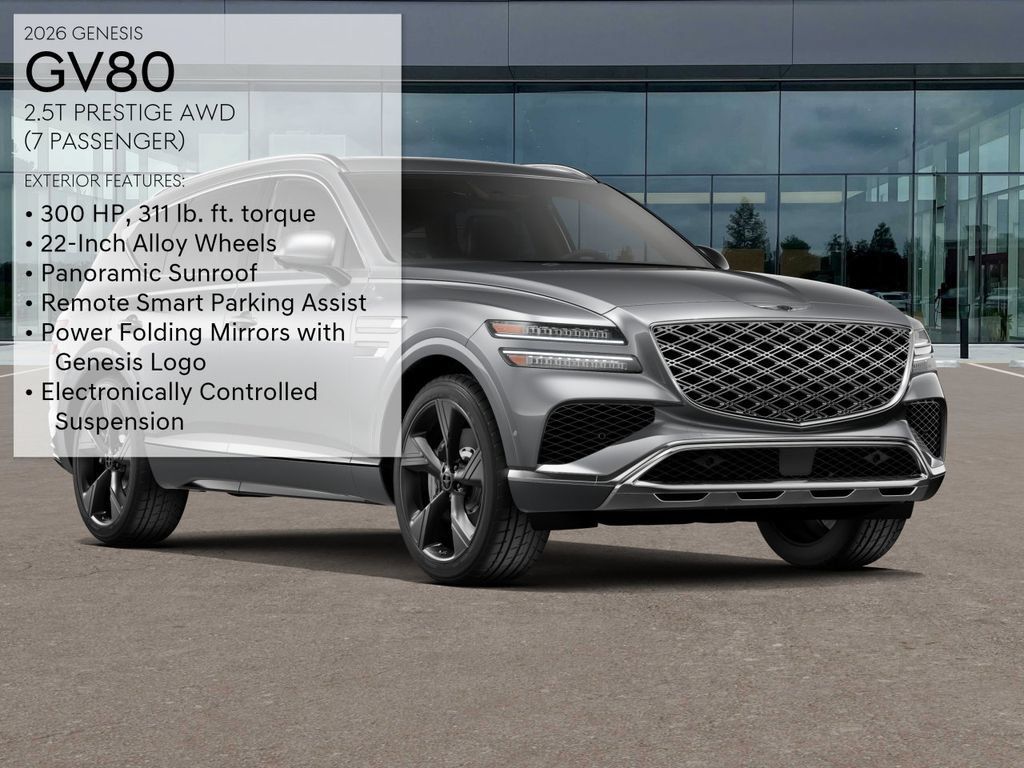 New 2026 Genesis GV80 2.5T Prestige AWD/4WD image 3