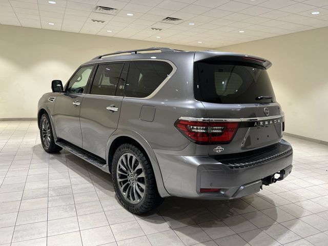 Used 2023 Nissan Armada Platinum w/ Captain's Chairs Package RWD image 3