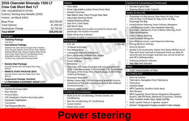Used 2026 Chevrolet Silverado 1500 LT AWD/4WD image 38