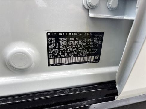 New 2026 Honda HR-V EX-L image 31