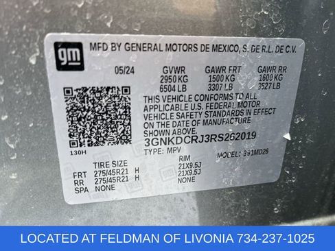 Certified 2024 Chevrolet Blazer EV RS image 31