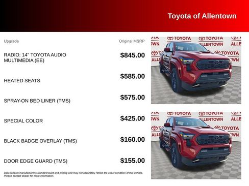 Used 2024 Toyota Tacoma TRD Sport AWD/4WD image 5