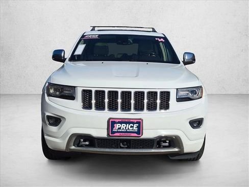 Used 2014 Jeep Grand Cherokee Overland w/ Advanced Technology Group AWD/4WD image 2