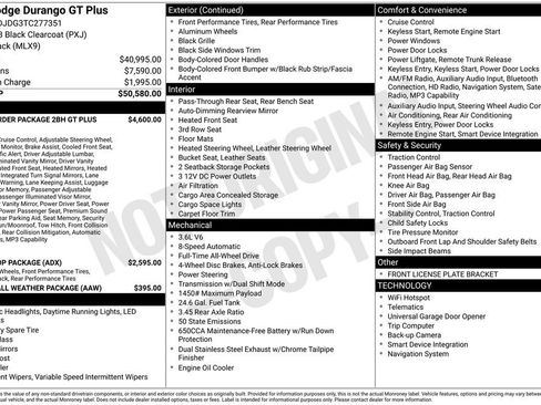 New 2026 Dodge Durango GT AWD/4WD image 3