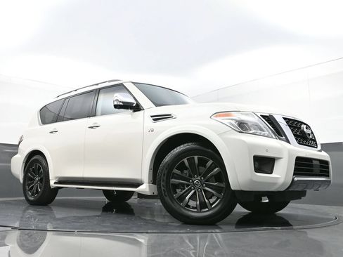 Used 2020 Nissan Armada Platinum w/ Captain's Chairs Package AWD/4WD image 25