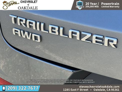 Certified 2021 Chevrolet TrailBlazer LT w/ Sun and Liftgate Package AWD/4WD image 34
