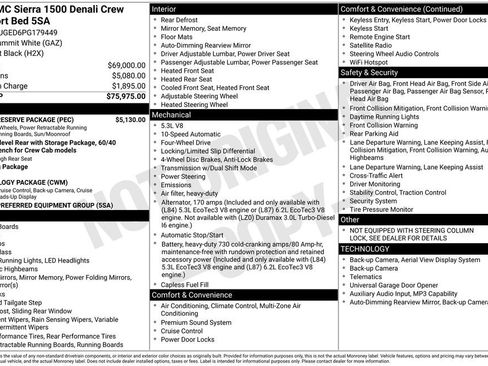 Used 2023 GMC Sierra 1500 Denali w/ Denali Reserve Package AWD/4WD image 2