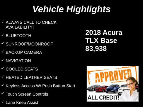 Used 2018 Acura TLX V6 w/ Advance Package FWD image 9