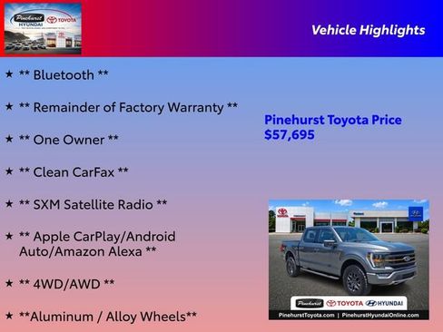 Used 2023 Ford F150 Tremor w/ Trailer Tow Package AWD/4WD image 16