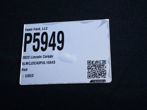 Certified 2023 Lincoln Corsair Reserve w/ Equipment Group 201A FWD image 25