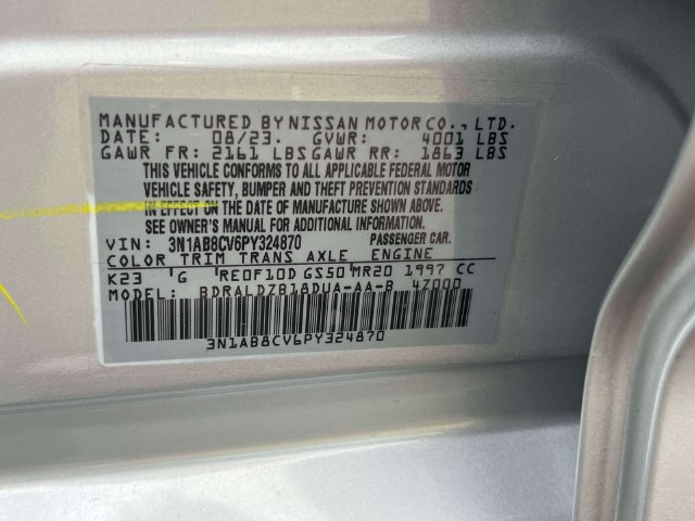 Used 2023 Nissan Sentra SV FWD image 31