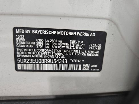 Certified 2024 BMW X5 xDrive40i w/ Parking Assistance Package image 32