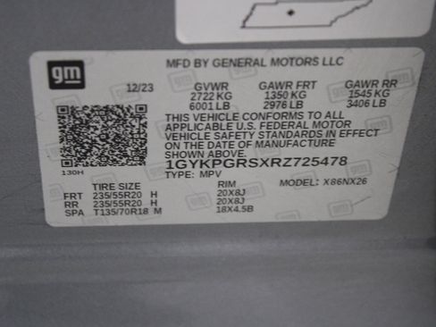 Certified 2024 Cadillac XT6 Sport w/ LPO, Floor Liner Package image 47