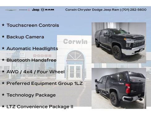 Used 2020 Chevrolet Silverado 3500 LTZ w/ LTZ Premium Package image 8