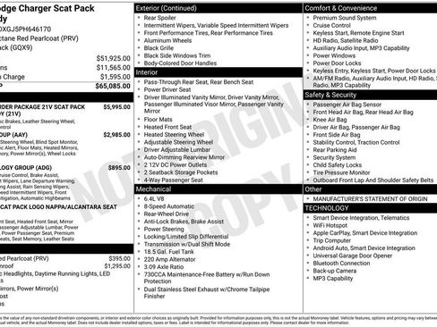 Used 2023 Dodge Charger Scat Pack RWD image 3