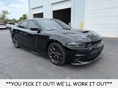 Used 2022 Dodge Charger R/T w/ Blacktop Package RWD image 1