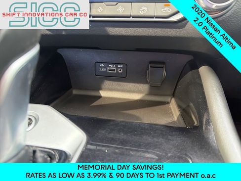 Used 2020 Nissan Altima 2.0 Platinum FWD image 19
