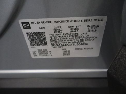 Used 2024 Chevrolet Equinox LT w/ LPO, Floor Liner Package FWD image 34