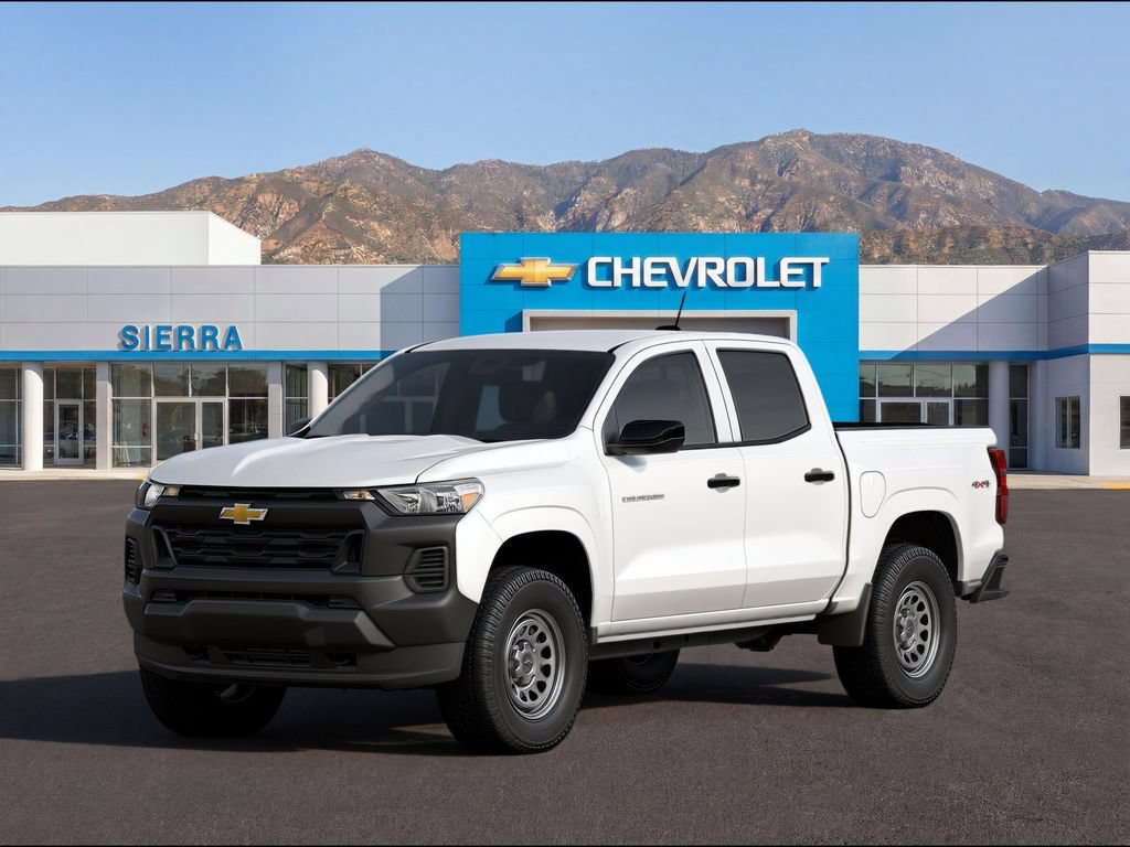 New 2026 Chevrolet Colorado W/T w/ WT Custom Package AWD/4WD image 1