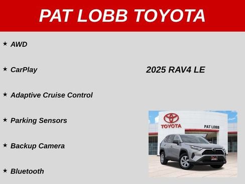 Used 2025 Toyota RAV4 LE AWD/4WD image 36