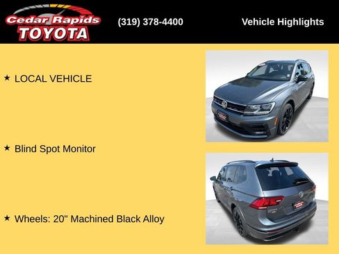 Used 2021 Volkswagen Tiguan SE R-Line AWD/4WD image 21