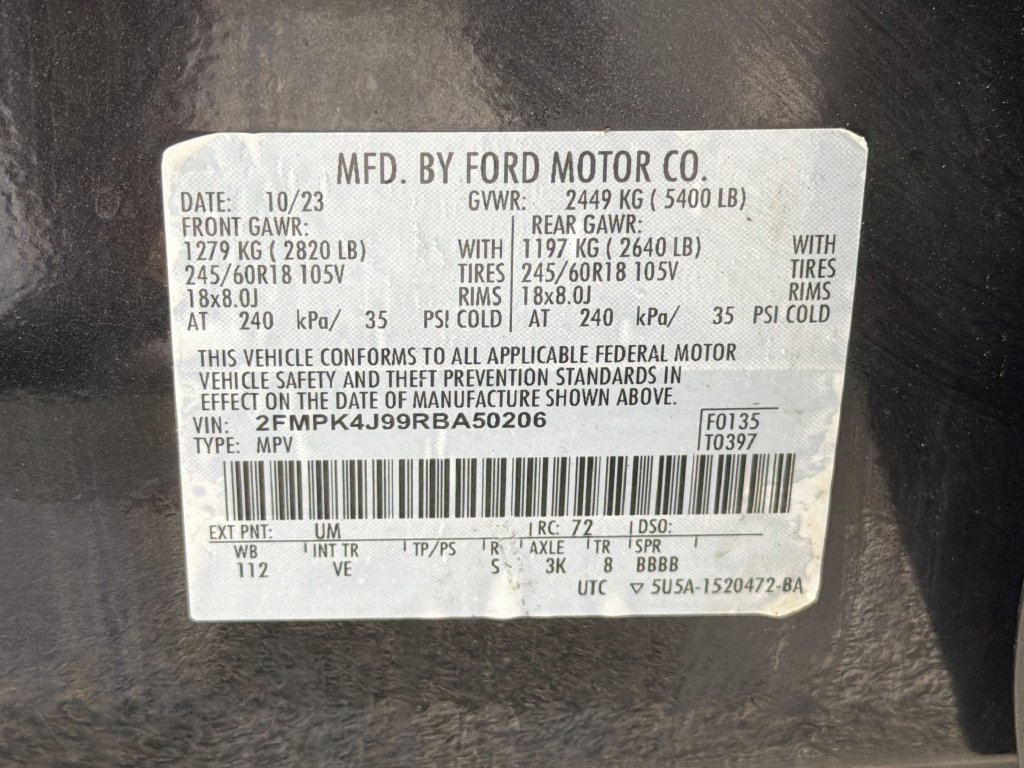 Used 2024 Ford Edge SEL AWD/4WD image 35