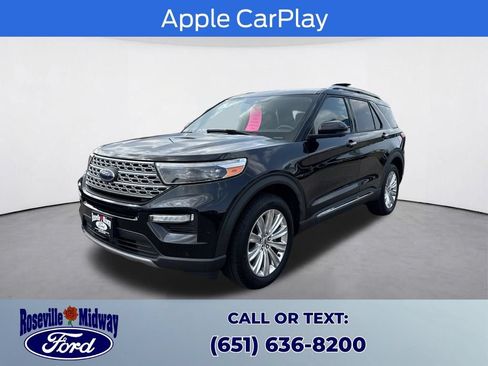 Used 2020 Ford Explorer Limited w/ Class III Trailer Tow Package AWD/4WD image 3