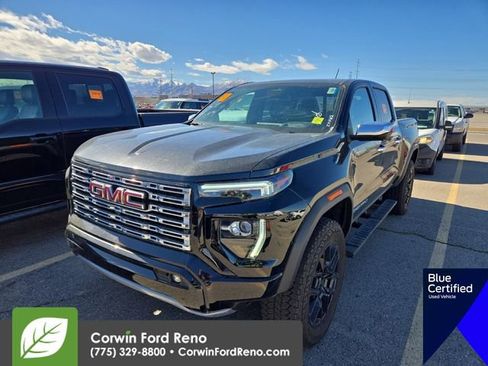 Used 2025 GMC Canyon Denali w/ LPO, Denali Black Edition image 3