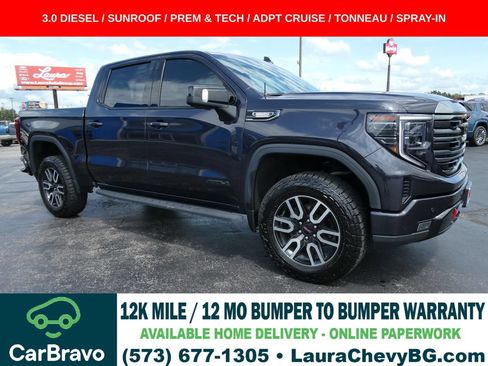 Certified 2022 GMC Sierra 1500 AT4 w/ AT4 Premium Package AWD/4WD image 1