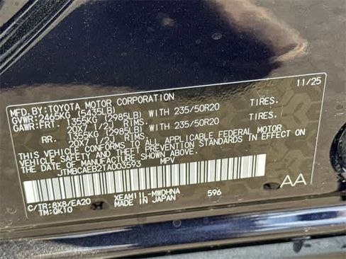 New 2026 Toyota bZ Limited image 29