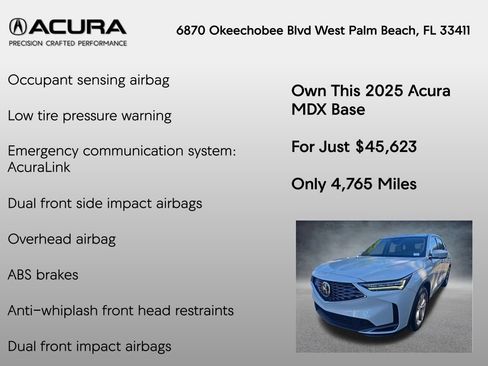 Used 2025 Acura MDX FWD image 26
