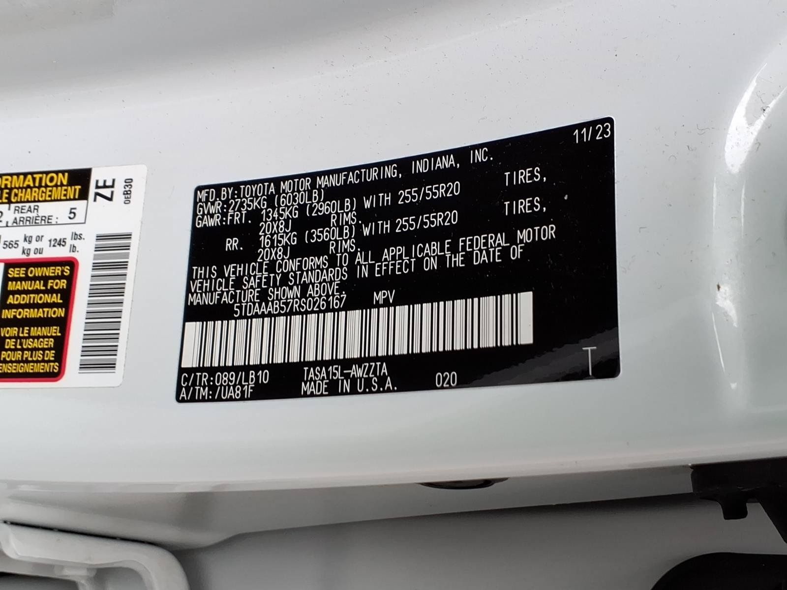Used 2024 Toyota Grand Highlander AWD image 32