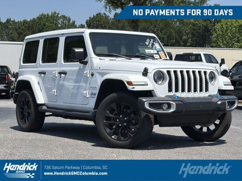 Used 2023 Jeep Wrangler Unlimited Sahara w/ Cold Weather Group AWD/4WD image 1