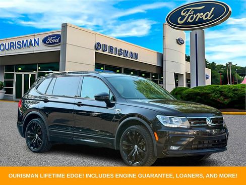 Used 2021 Volkswagen Tiguan SE R-Line AWD/4WD image 1