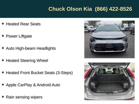 Certified 2024 Kia Niro Wind w/ Wind Preserve Package FWD image 10