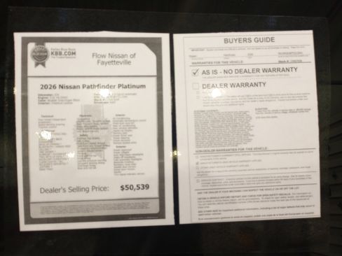 Used 2026 Nissan Pathfinder Platinum w/ Cargo Package image 33