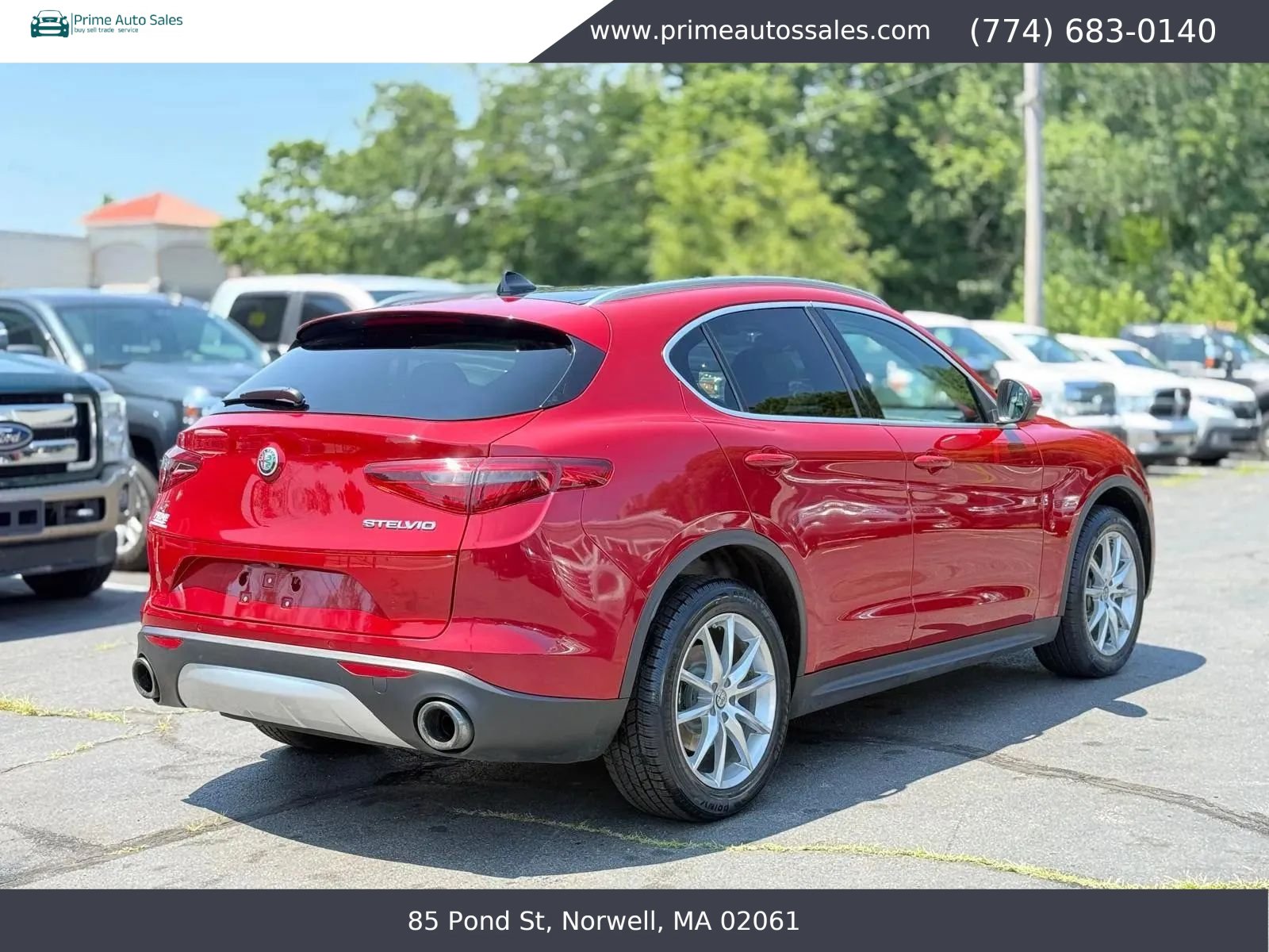 Used 2018 Alfa Romeo Stelvio Ti Lusso AWD/4WD image 6