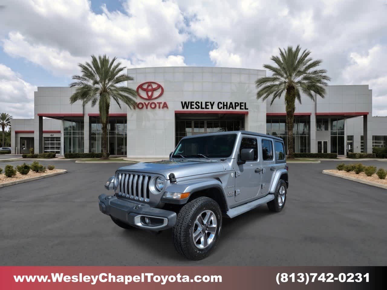 Used 2020 Jeep Wrangler Unlimited Sahara w/ Cold Weather Group AWD/4WD image 1