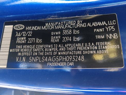 Used 2023 Hyundai Elantra SEL w/ Convenience Package FWD image 33