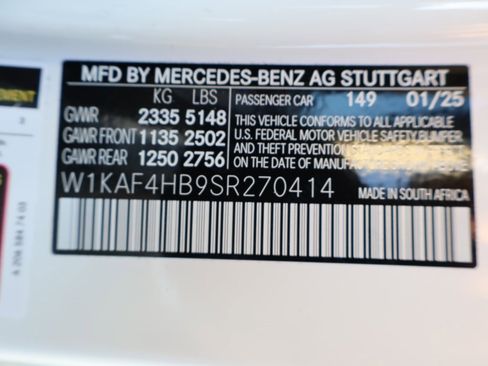 Certified 2025 Mercedes-Benz C 300 4MATIC Sedan image 42
