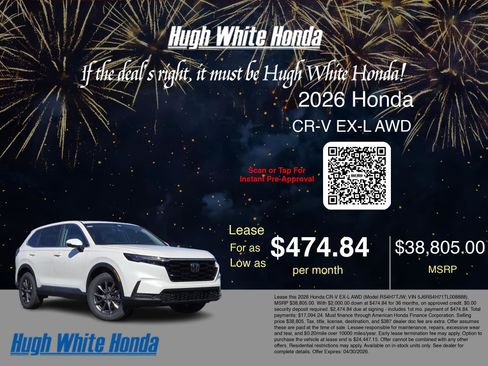 New 2026 Honda CR-V EX-L image 3