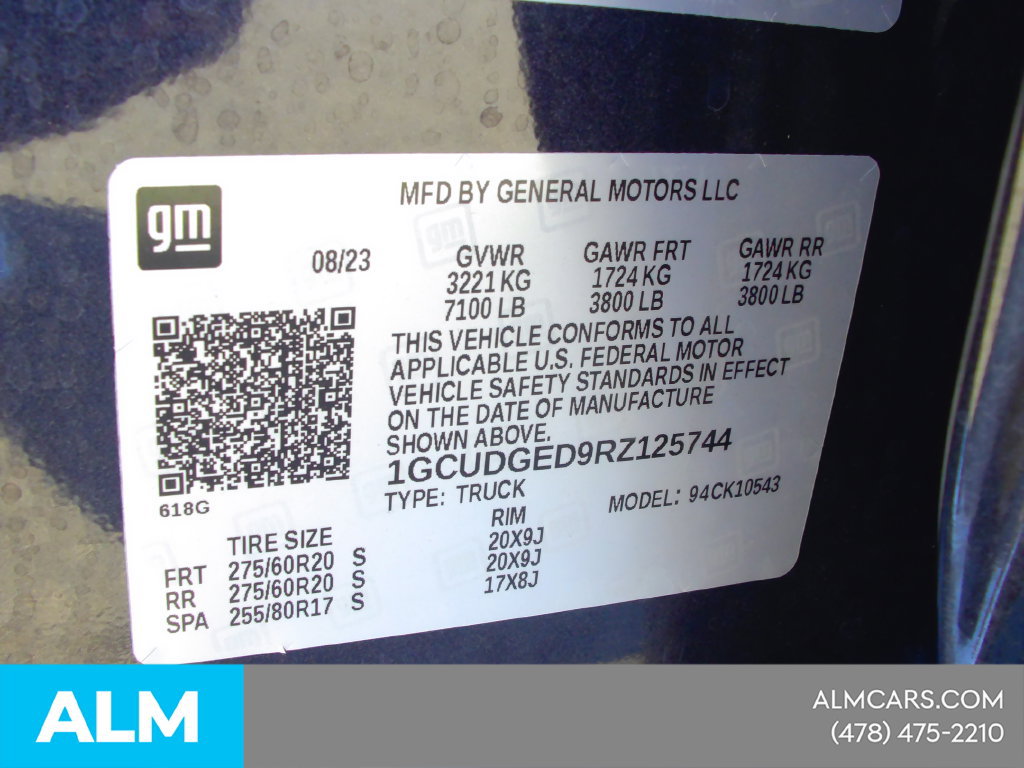 Used 2024 Chevrolet Silverado 1500 LTZ AWD/4WD image 50
