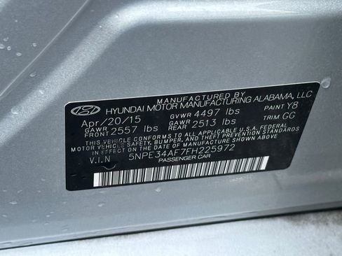 Used 2015 Hyundai Sonata Limited w/ Option Group 06 image 42