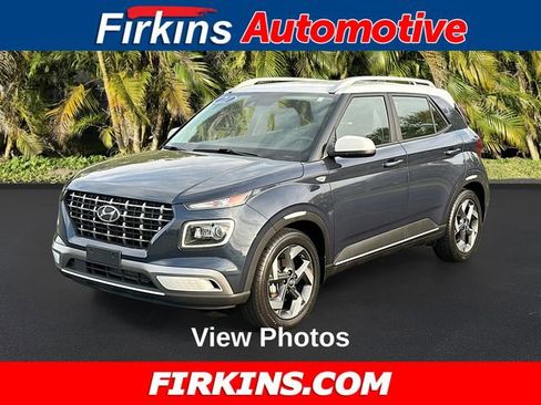 Used 2021 Hyundai Venue Denim image 1