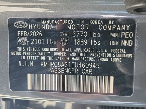 New 2026 Hyundai Venue SEL FWD image 24