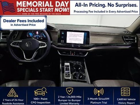 Used 2025 Volkswagen Atlas SEL AWD/4WD image 4