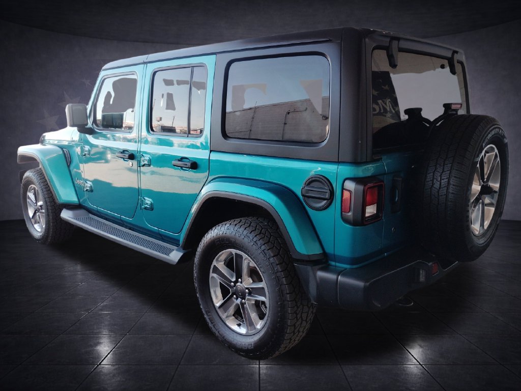 Used 2020 Jeep Wrangler Unlimited Sahara AWD/4WD image 3
